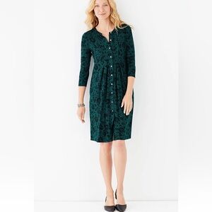 J. Jill Pleated shirt dress -excellent condition- worn once or twice